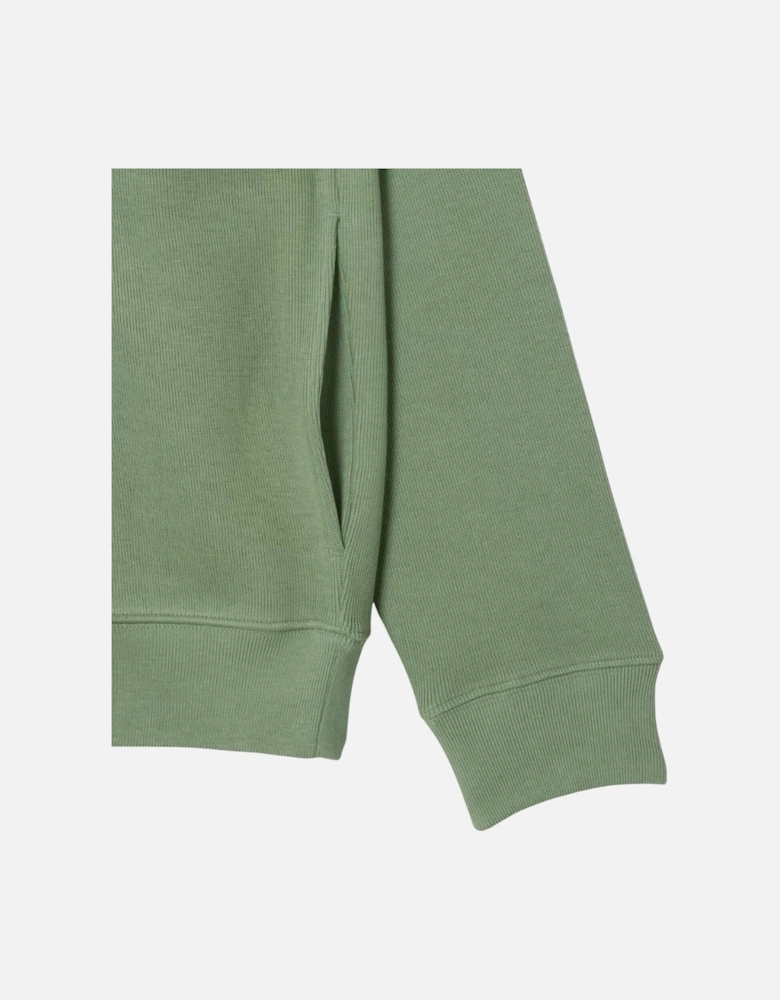 1/4 Zip Sweat - Thyme