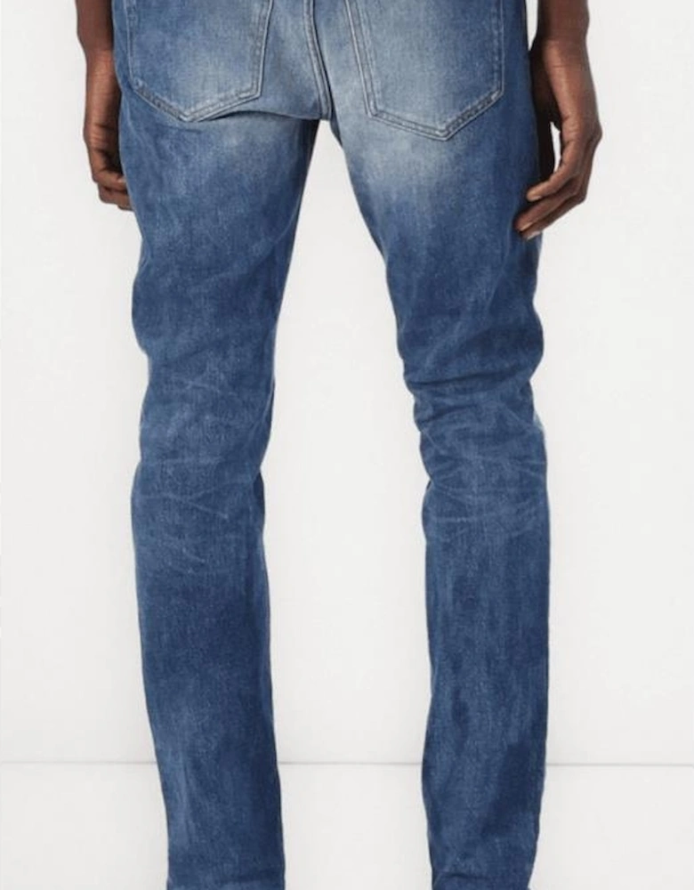 2019 D-STRUKT Slim Fit Blue Wash Jeans