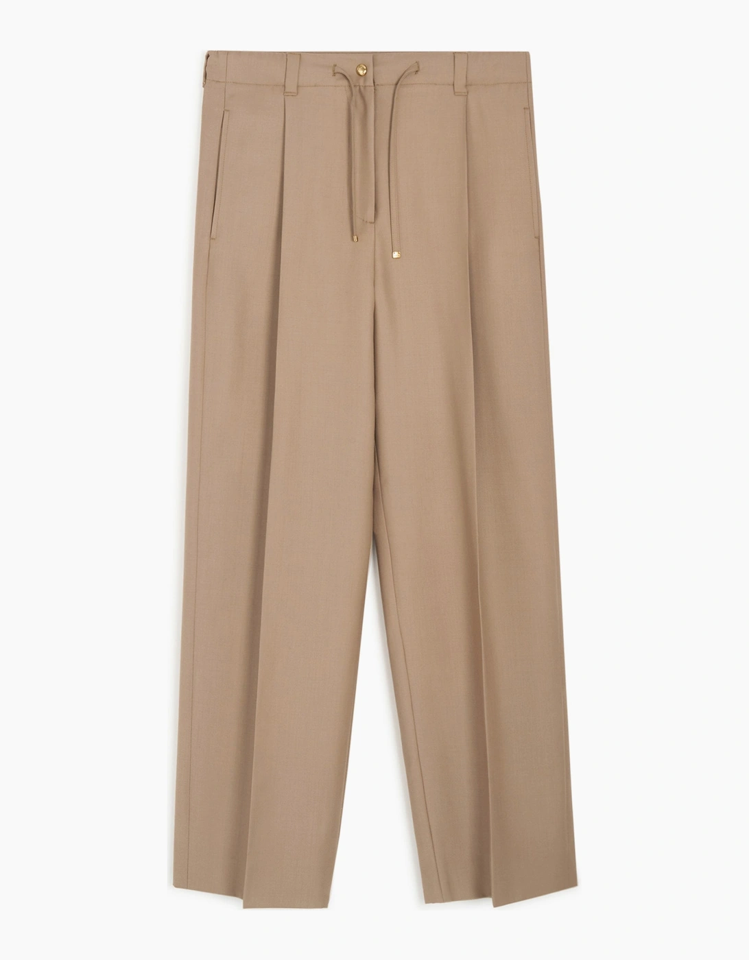 Moncler Moncler Women's Womens Drawstring Waistband Beige - Cream