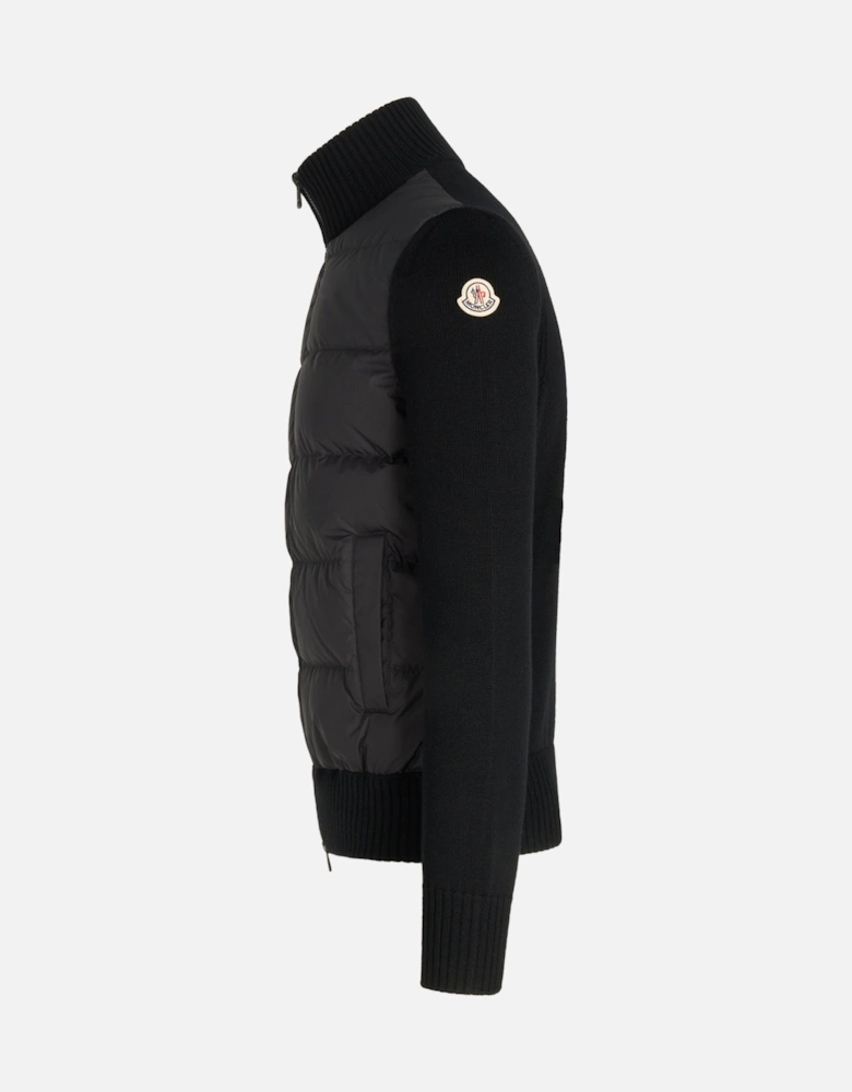 ZIP THROUGH HYBRID CARDIGAN