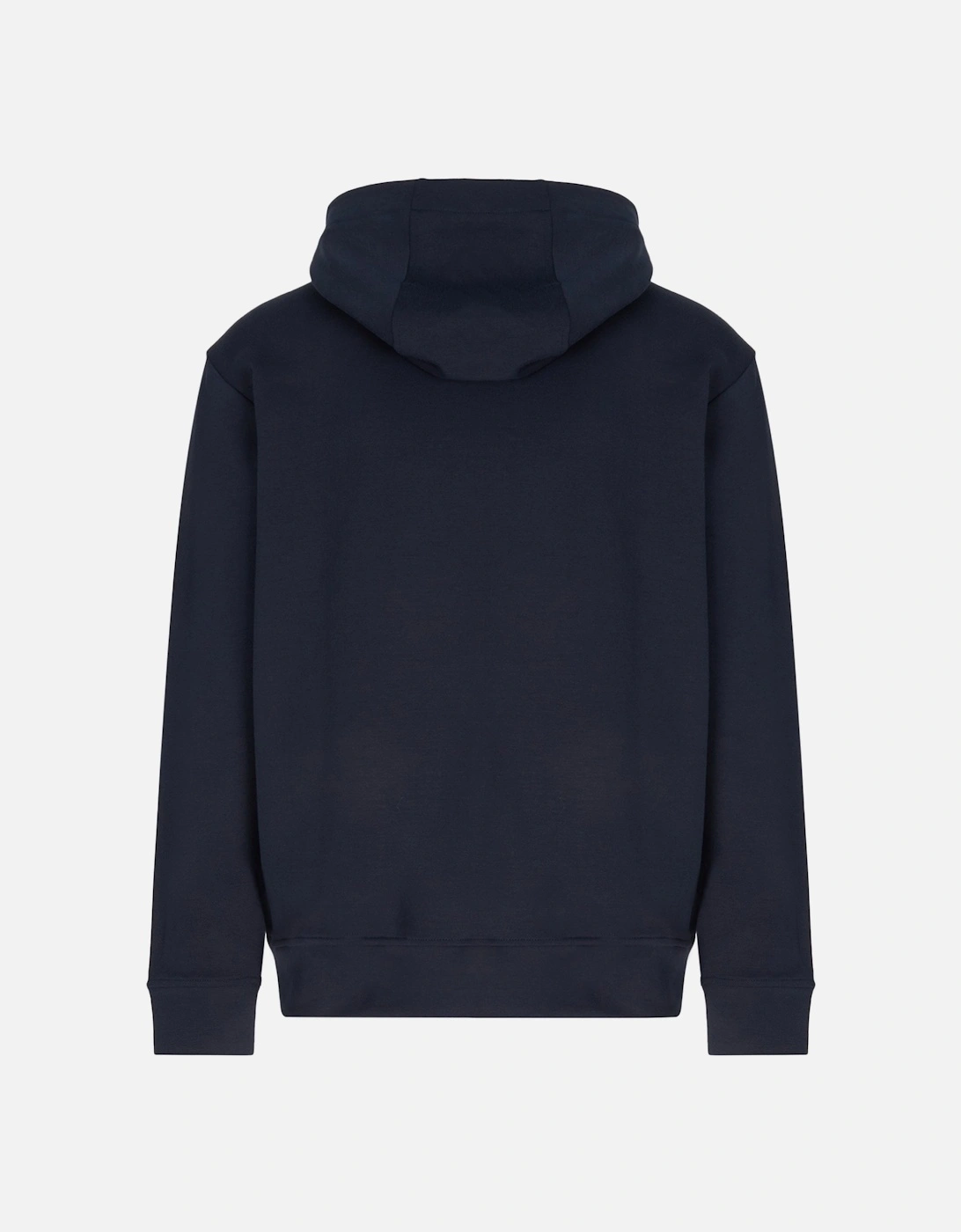 EMBROIDERED X SOFT HOODED TOP