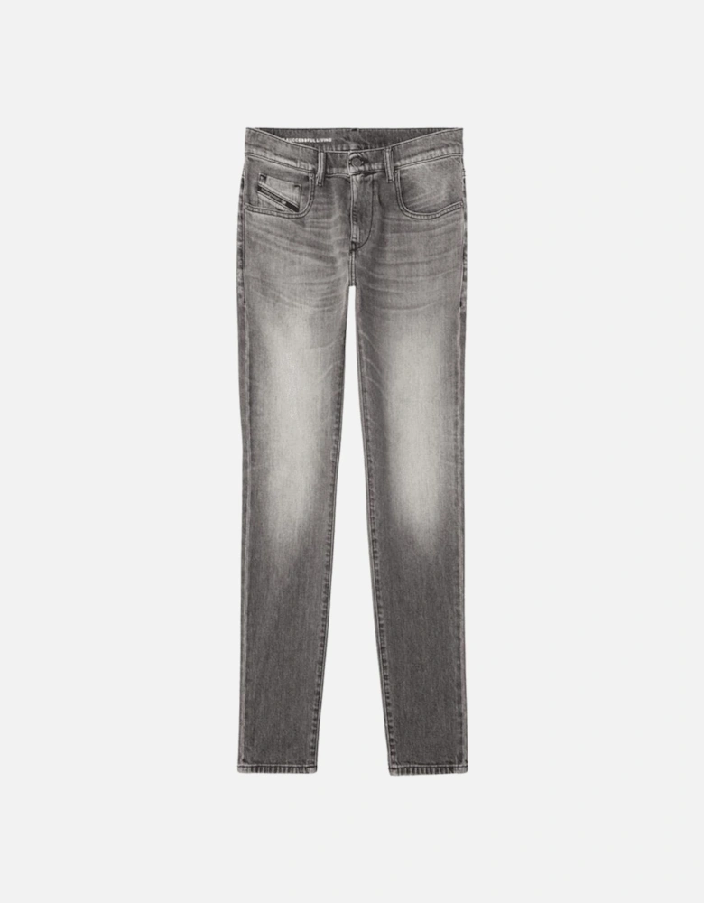 2019 D-STRUKT Slim Fit Grey Wash Jeans