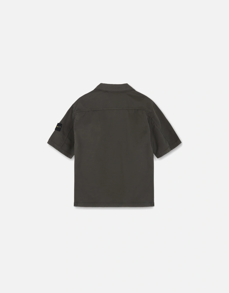 Zip Pocket SS Shirt Grey