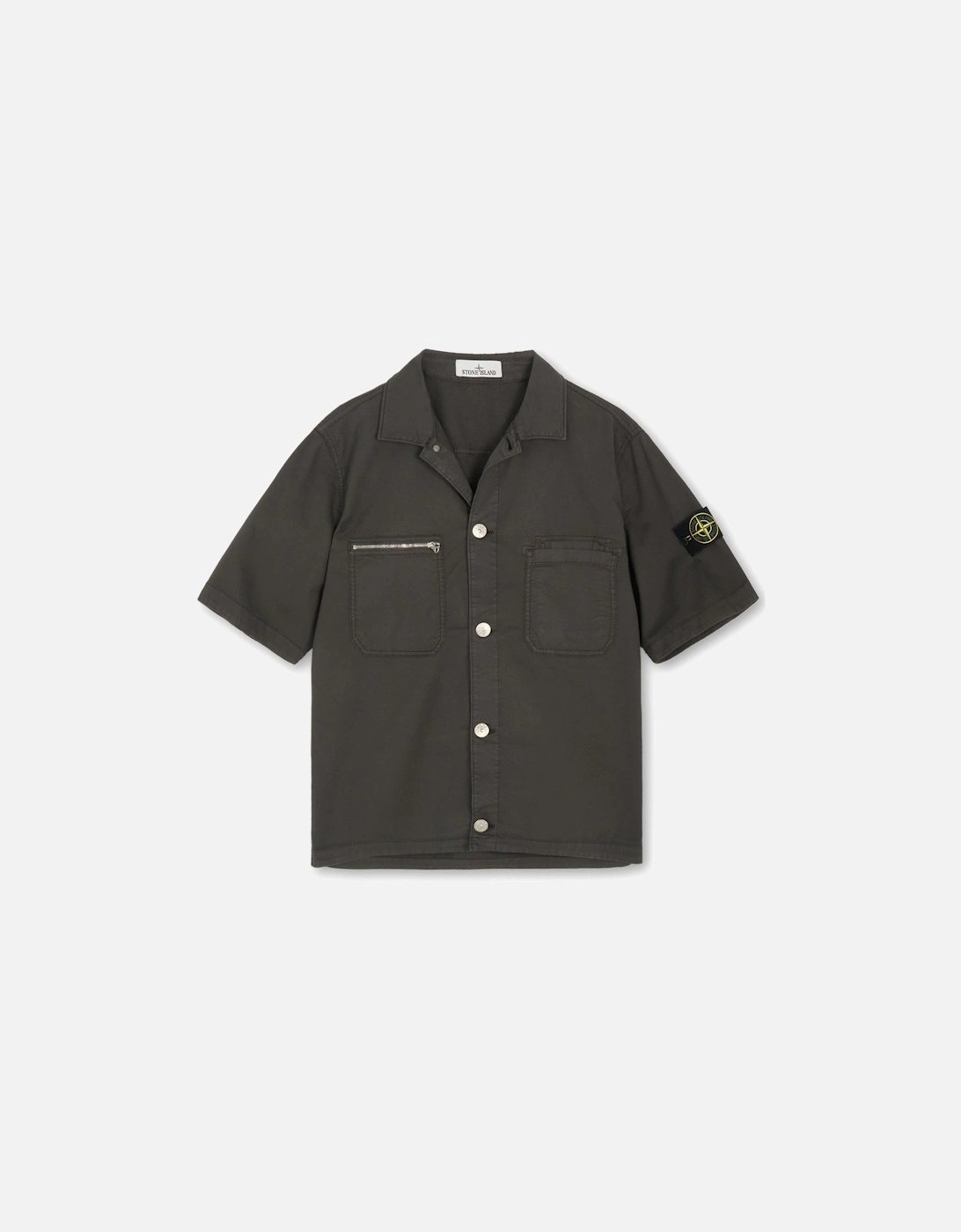 Zip Pocket SS Shirt Grey, 6 of 5