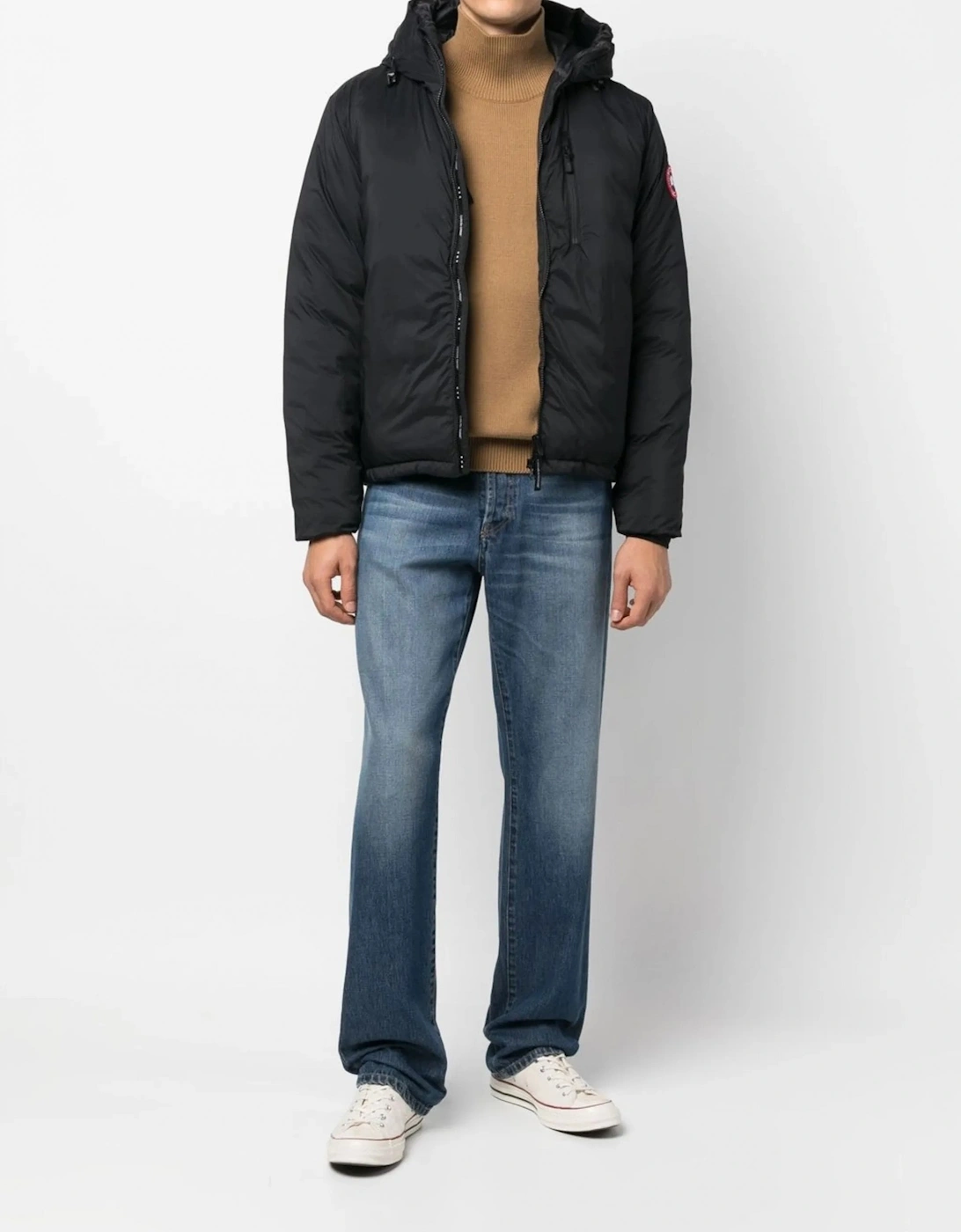 Lodge Hooded Jacket Black
