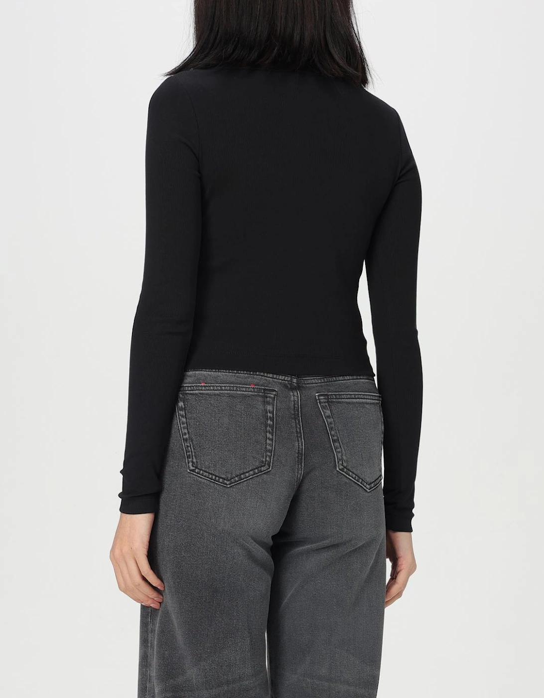 Ribbed Long Sleeve Top
