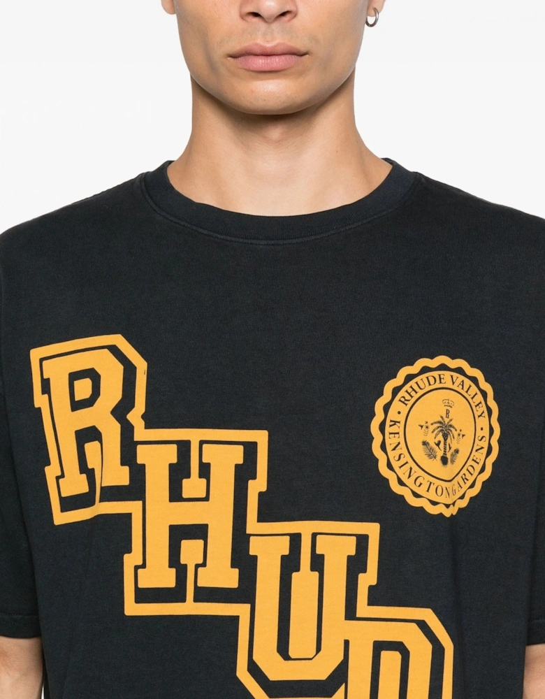 Collegiate Crest T-shirt Black