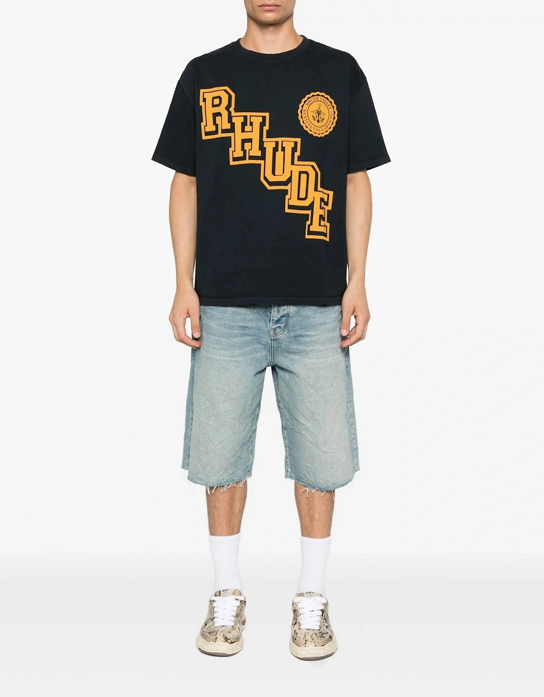 Collegiate Crest T-shirt Black