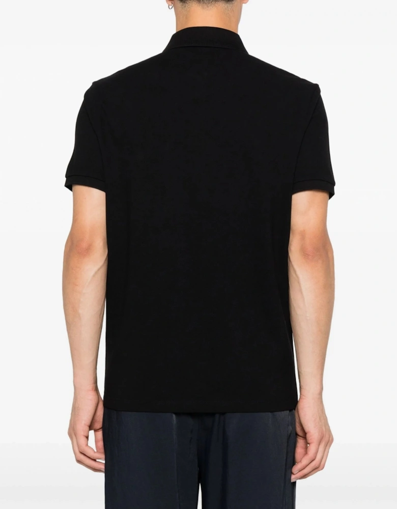 Nylon Pocket Polo Black