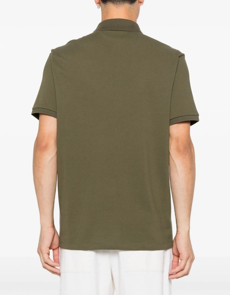 Nylon Pocket Polo Green