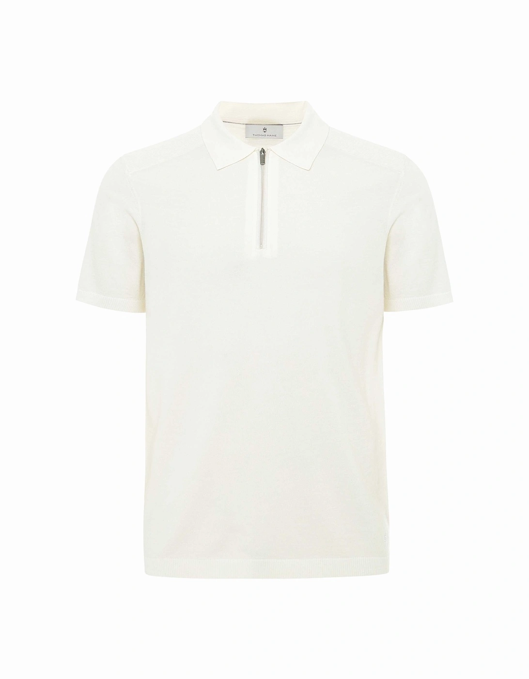 Merino Zip Polo Shirt, 4 of 3