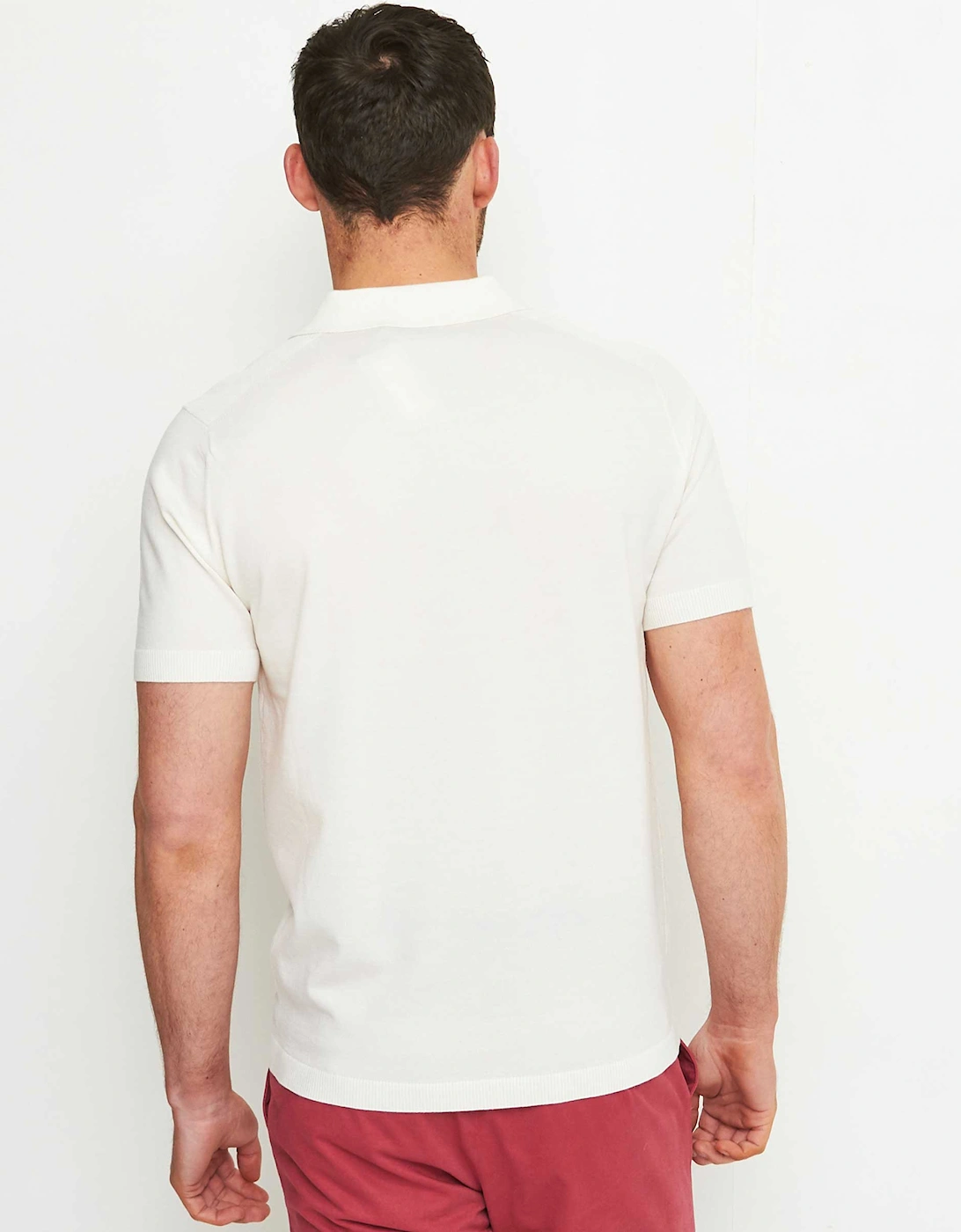 Merino Zip Polo Shirt
