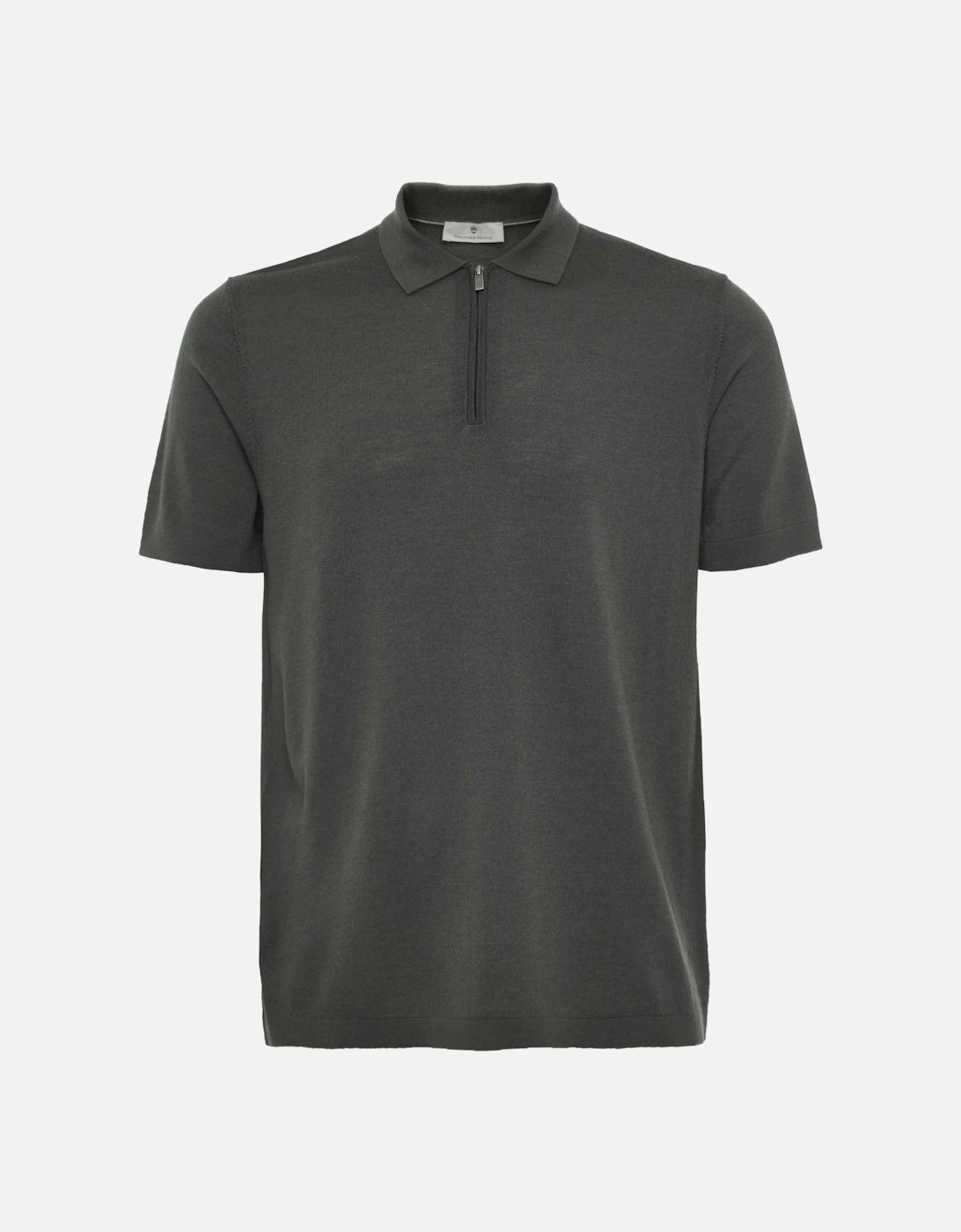 Merino Zip Polo Shirt, 4 of 3
