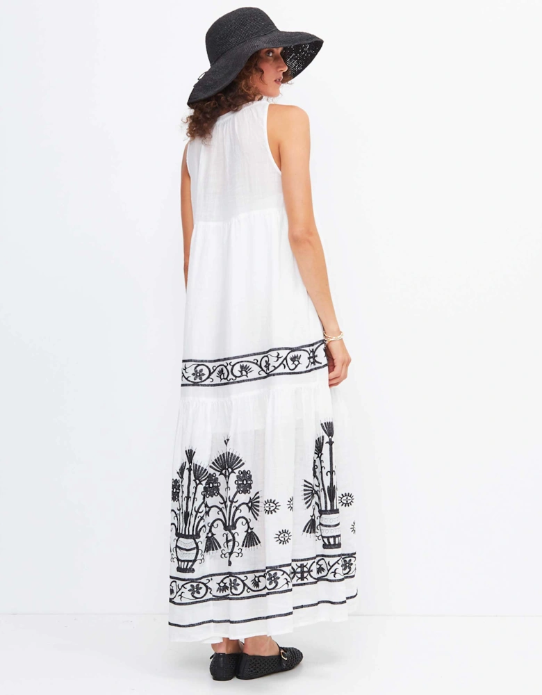 Crete Sleeveless Maxi Dress