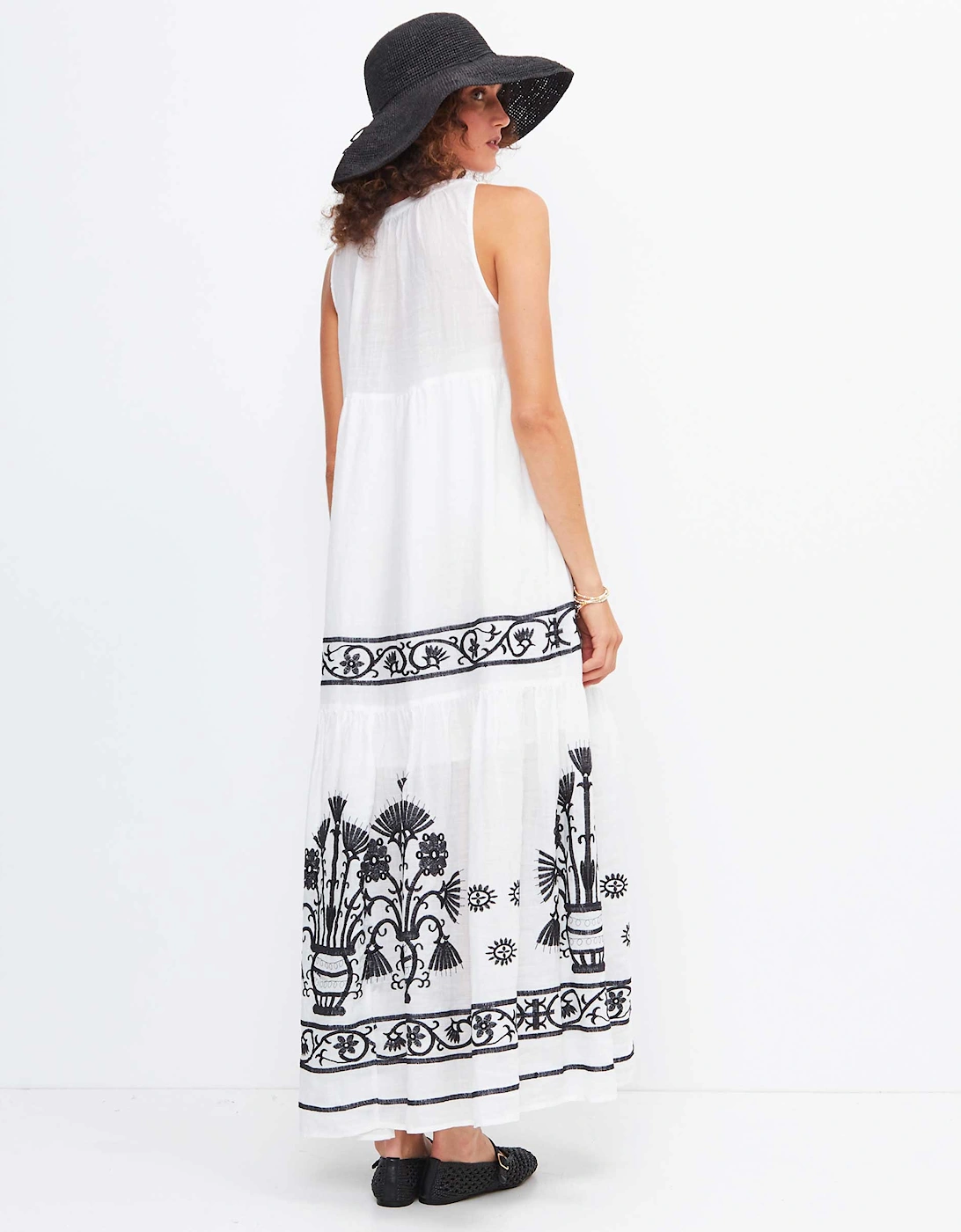 Crete Sleeveless Maxi Dress