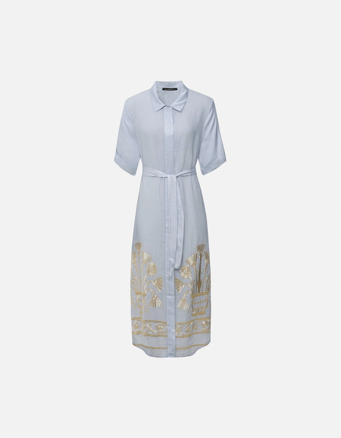 Belted Shirt Dress, 2 of 1