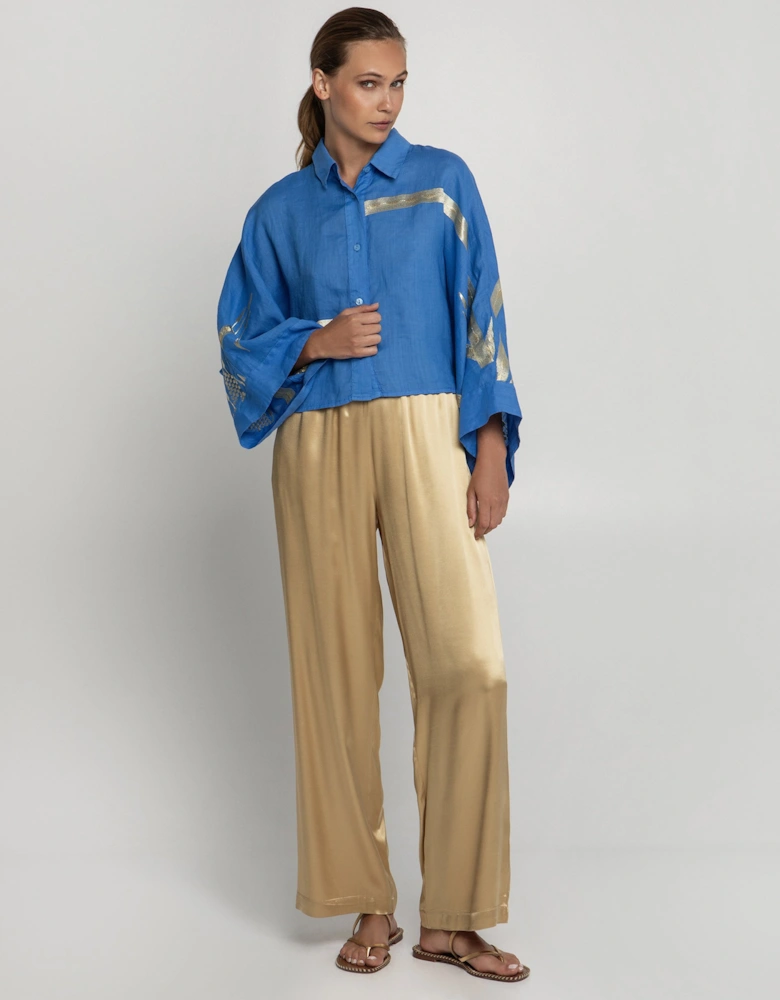 Roots Cropped Shirt