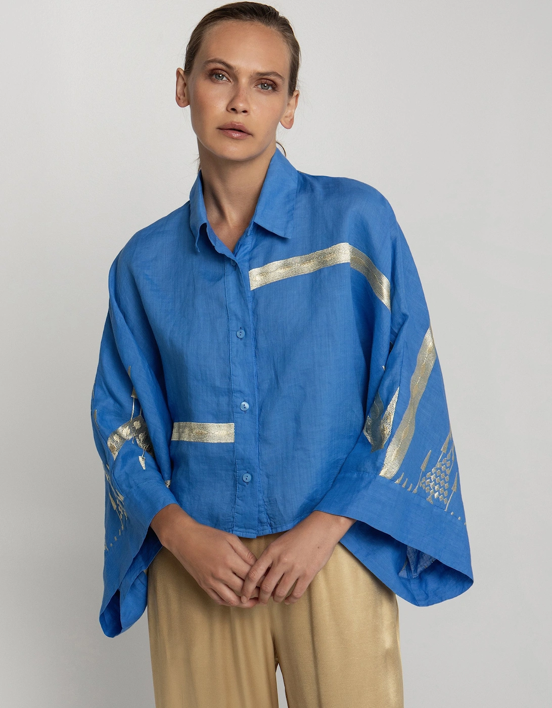 Roots Cropped Shirt