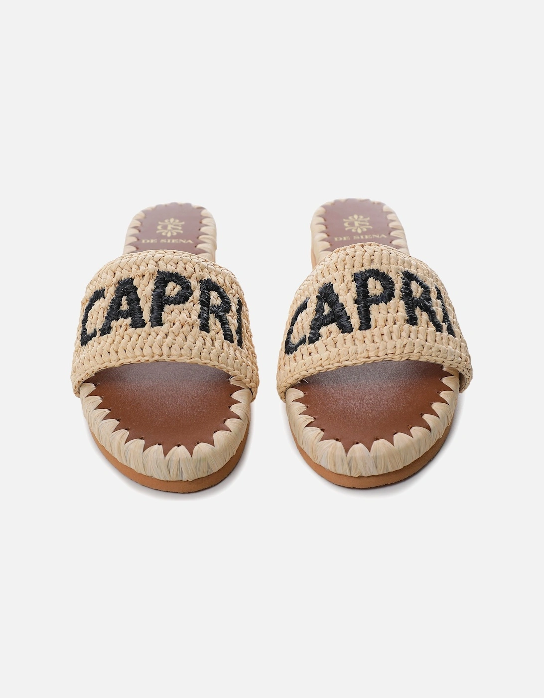 Capri Raffia Resort Sliders