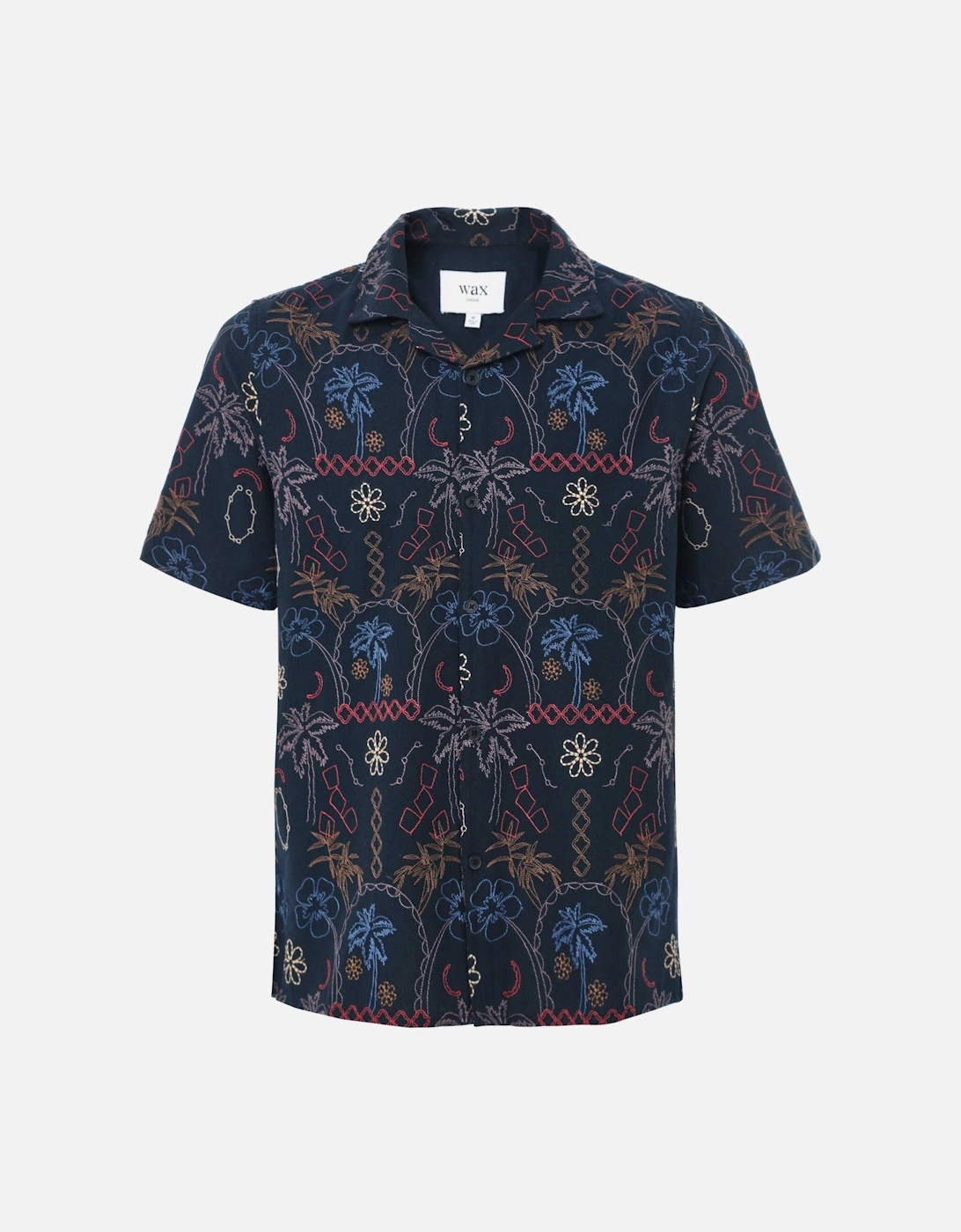 Embroidered Palm Tree Didcot Shirt, 5 of 4