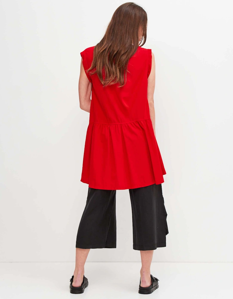 Long Draped Top
