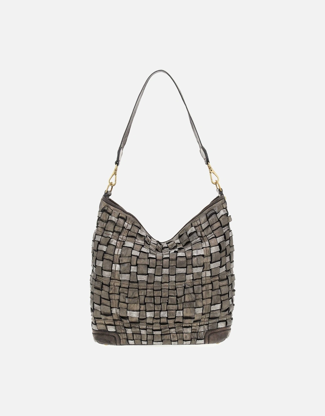Edera Leather Shoulder Bag, 5 of 4
