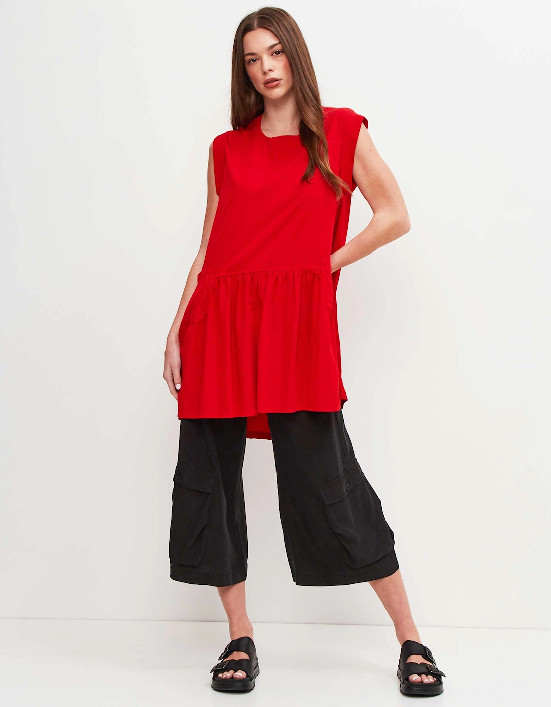 Long Draped Top
