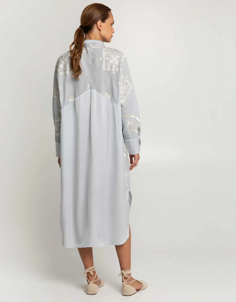 Lefkada Long Shirt Dress