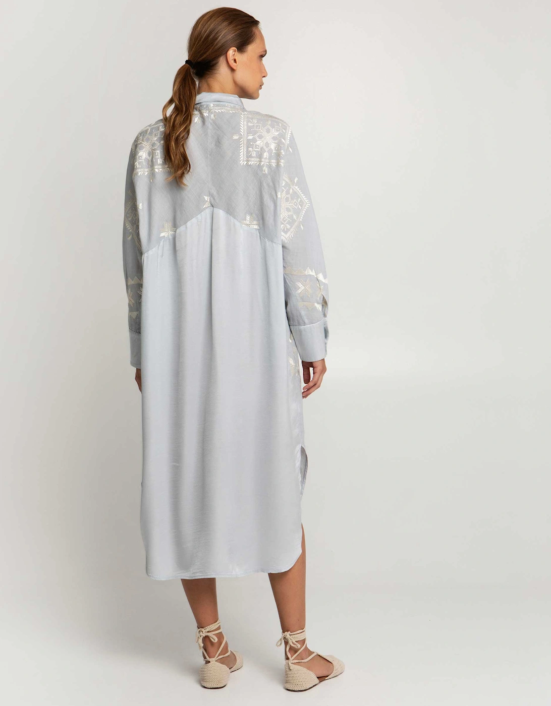 Lefkada Long Shirt Dress