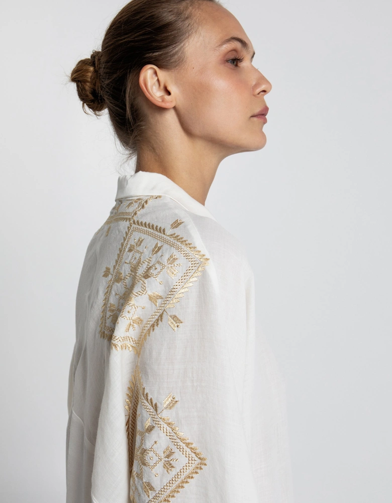 Lefkada Long Shirt Dress