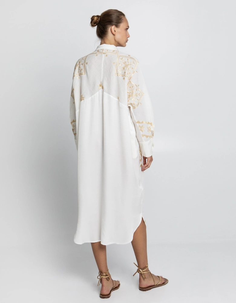 Lefkada Long Shirt Dress