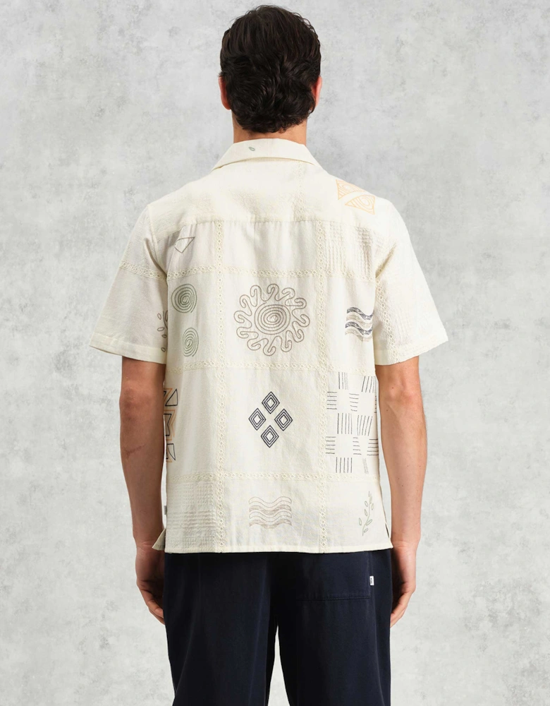 Doodle Embroidered Didcot Shirt