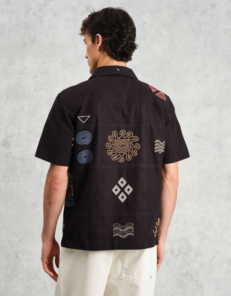 Doodle Embroidered Didcot Shirt