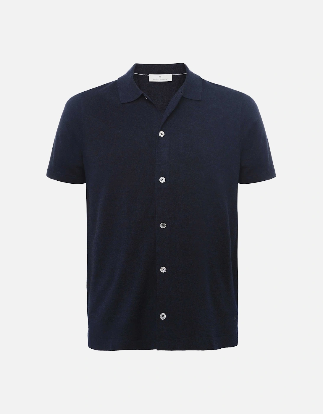 Fine Merino Button Polo Shirt, 5 of 4