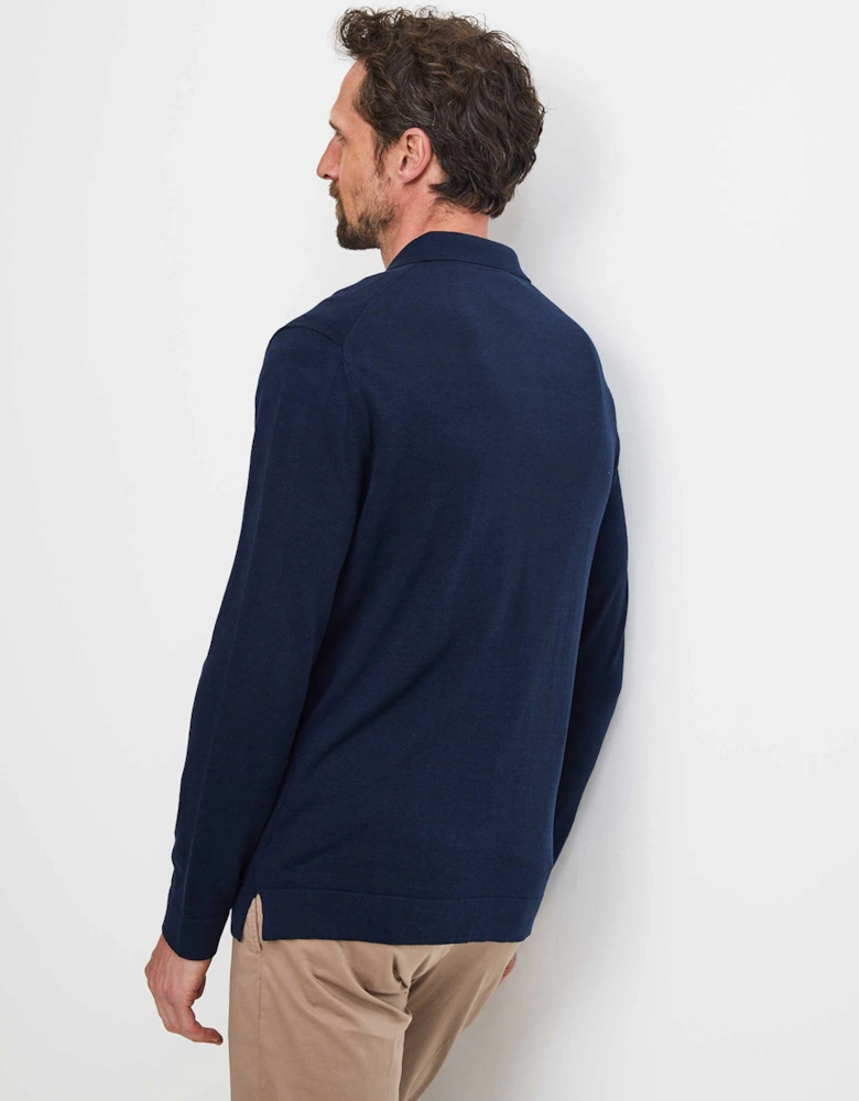 Knitted Pocket Overshirt