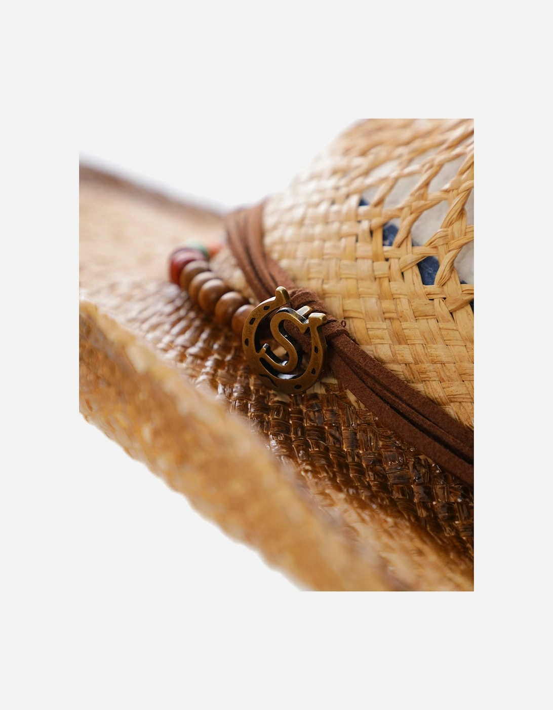Western Raffia Straw Hat