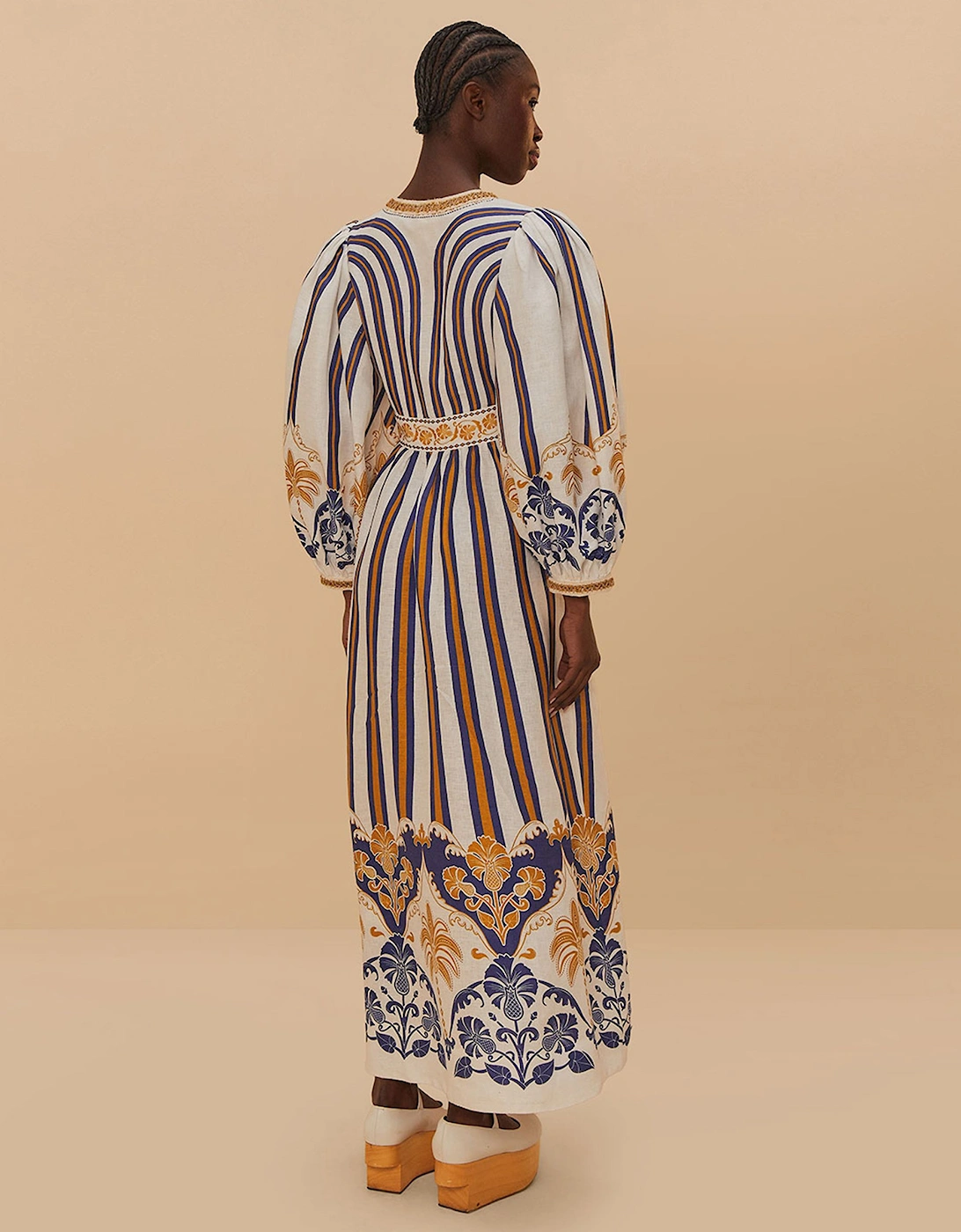Pineapple Deco Maxi Dress