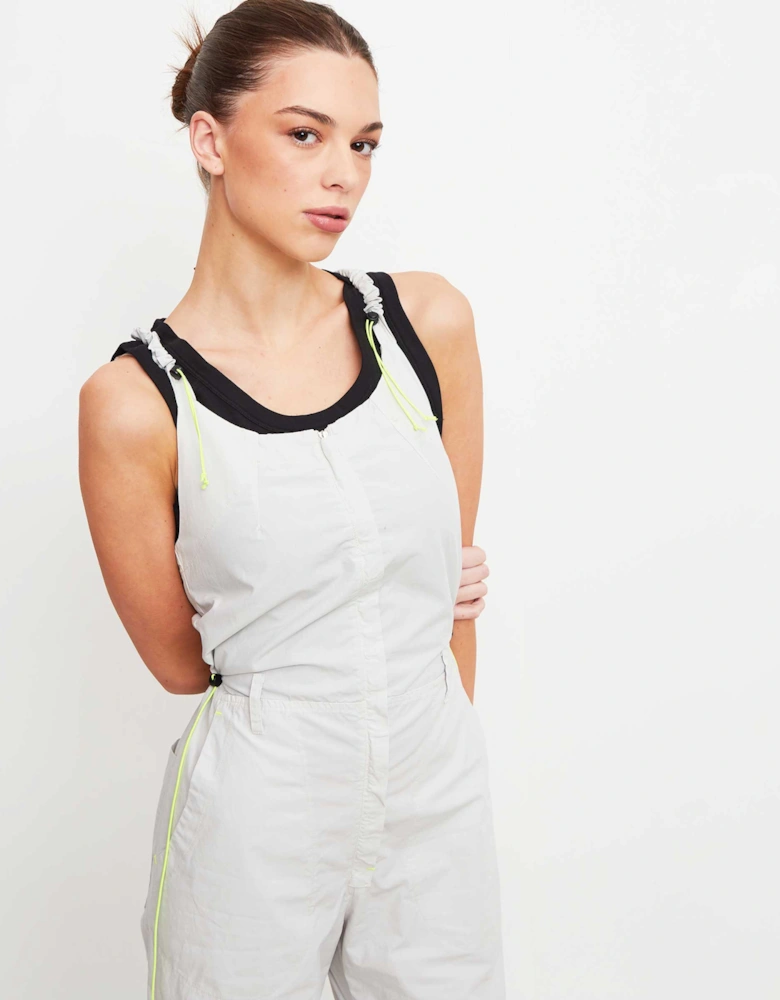 Elasticated Sleeveless Jumpsuit
