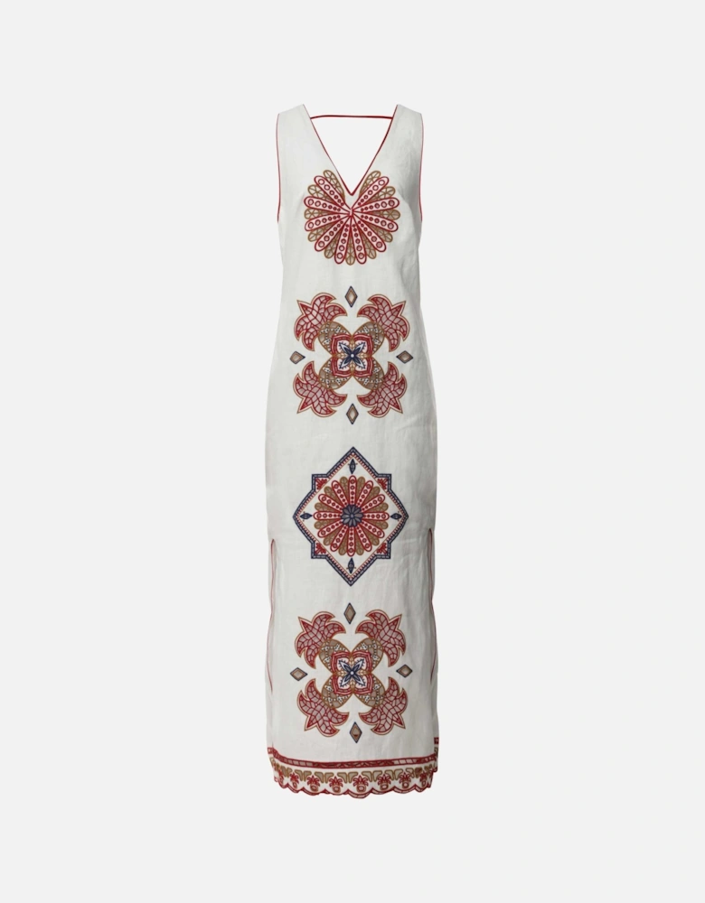 Marys Tiles Richelieu Midi Dress