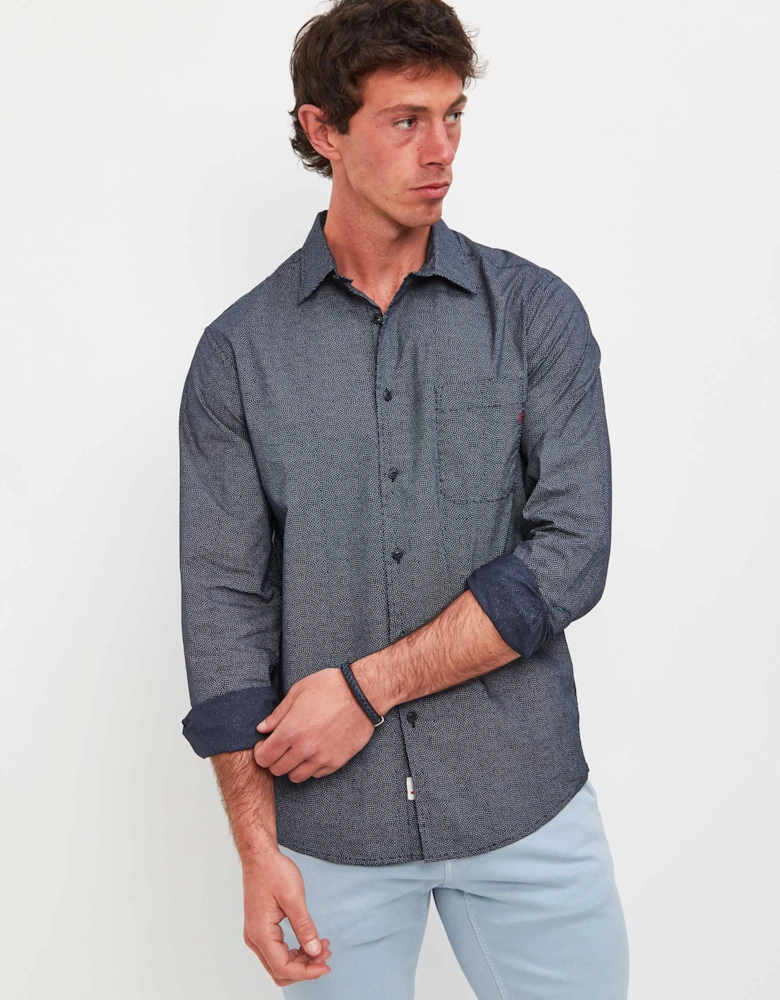 Micro-Pattern Shirt
