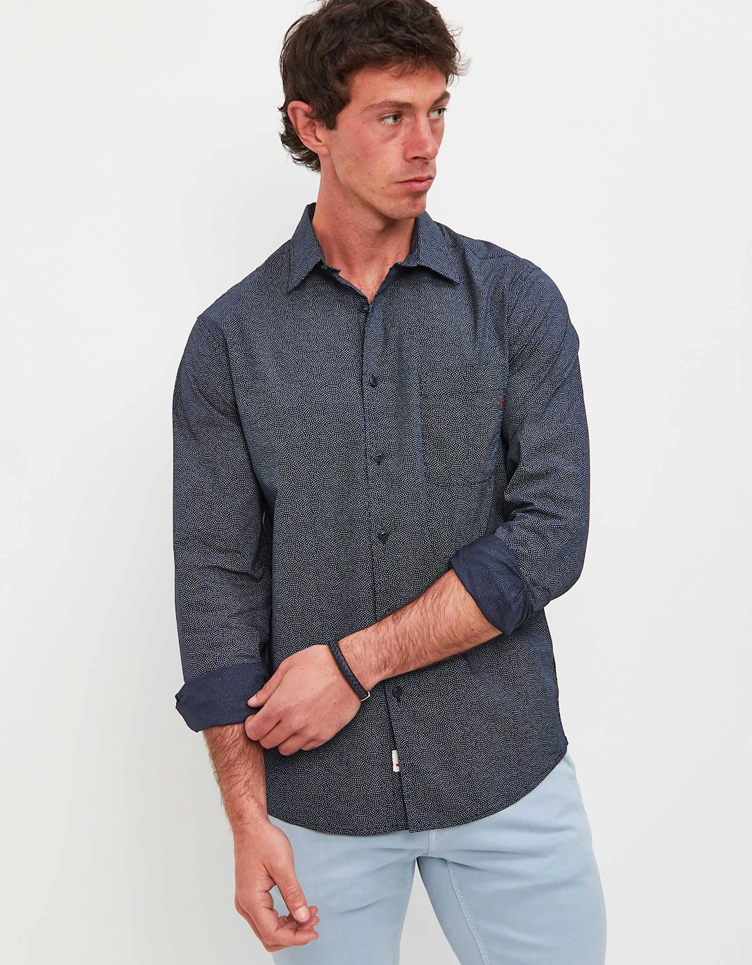 Micro-Pattern Shirt