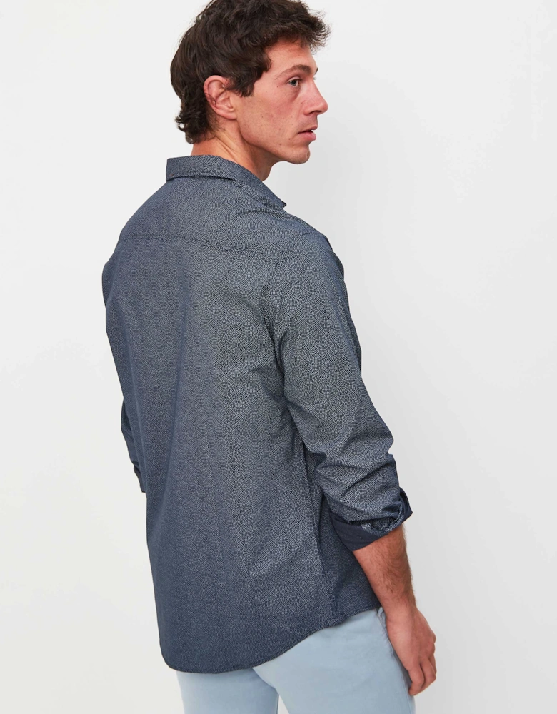 Micro-Pattern Shirt
