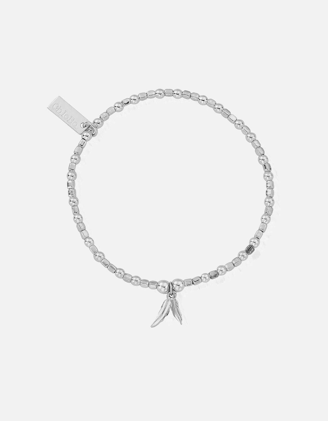 Mini Cube Double Feather Bracelet, 3 of 2