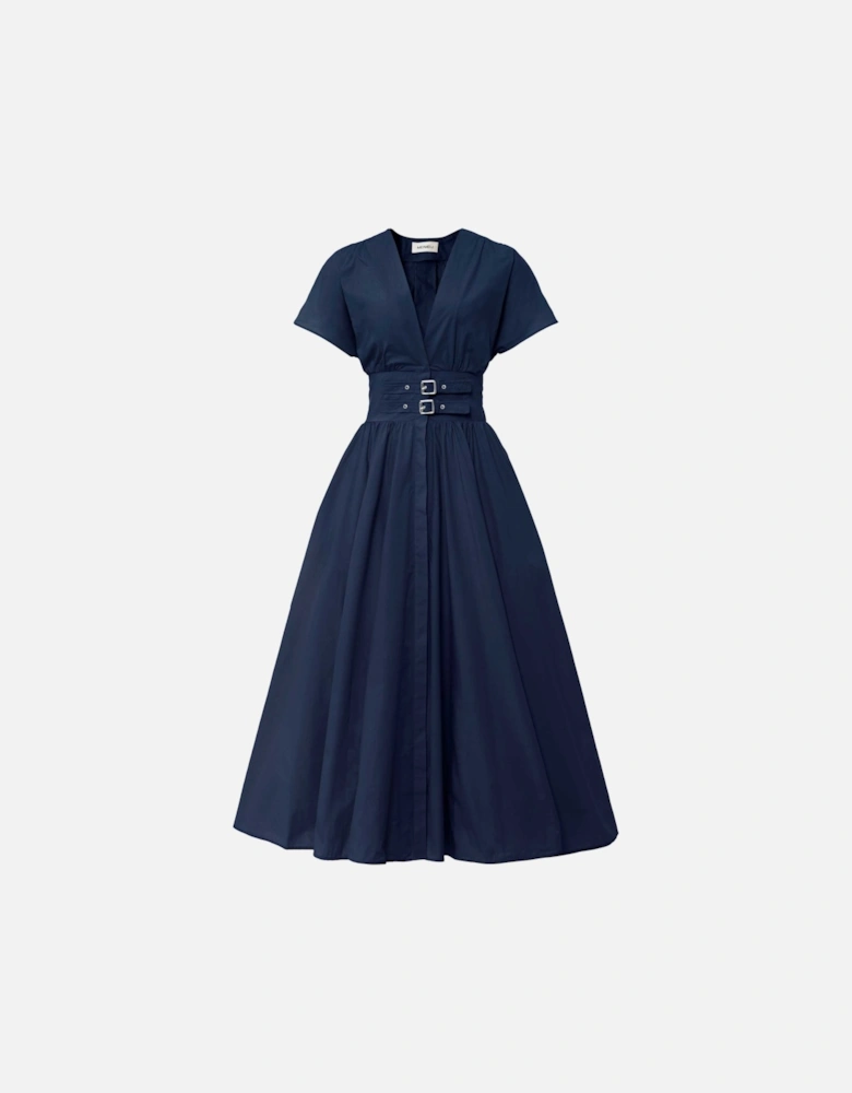 Belt Detail Maxi Dress