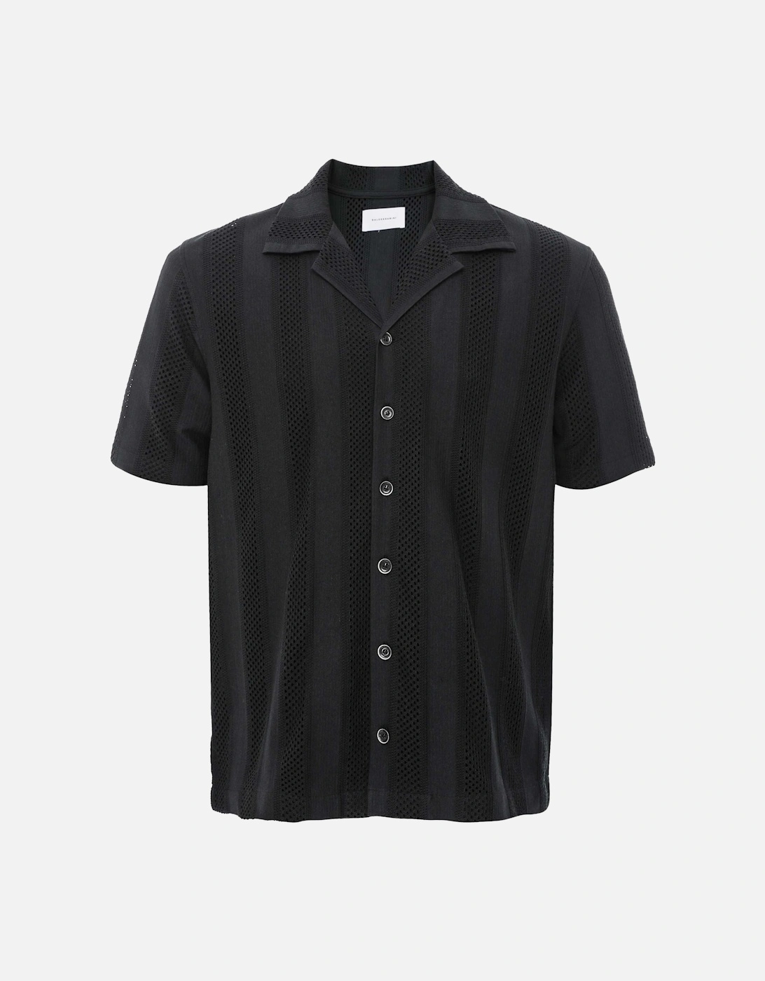 Perforated Stripe Piko-1 Shirt, 5 of 4