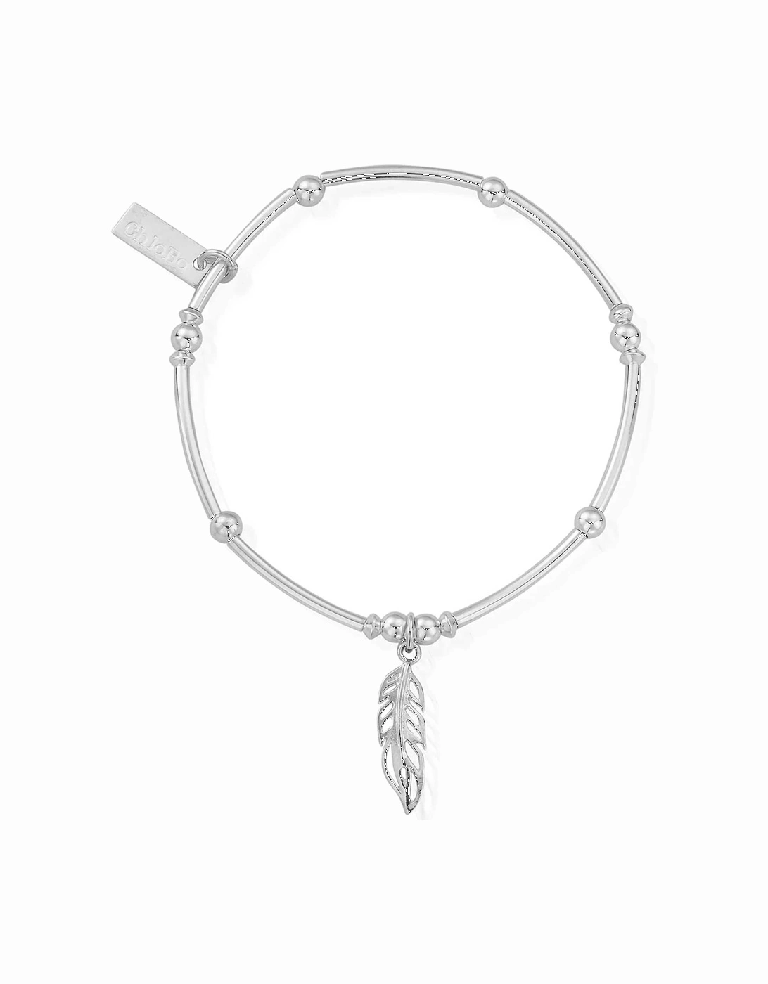 Mini Noodle Ball Filigree Feather Bracelet, 3 of 2