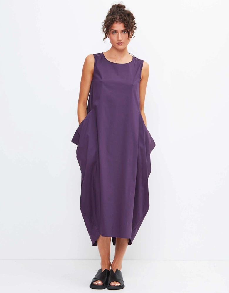 Tie Back Pocket Dress