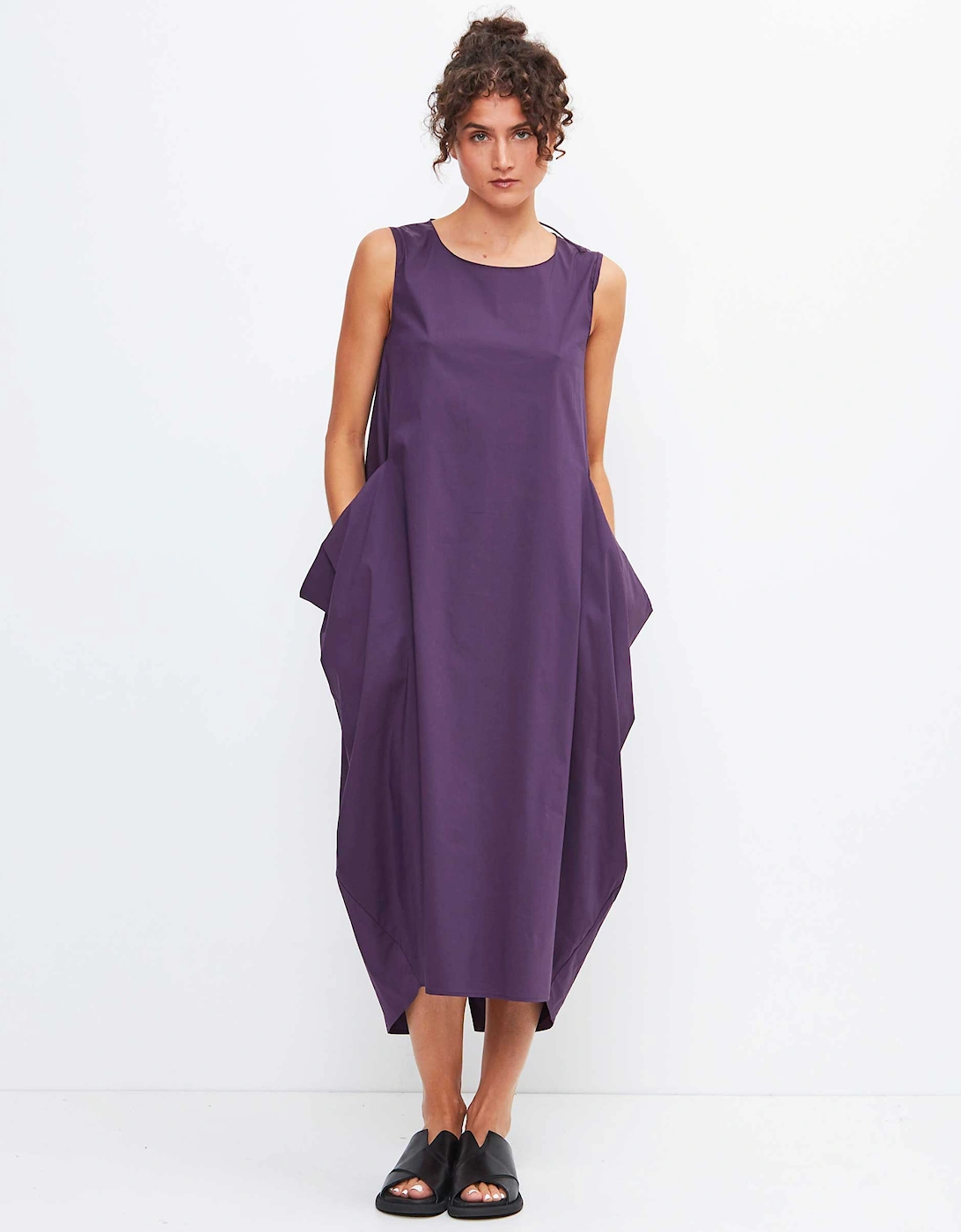 Tie Back Pocket Dress
