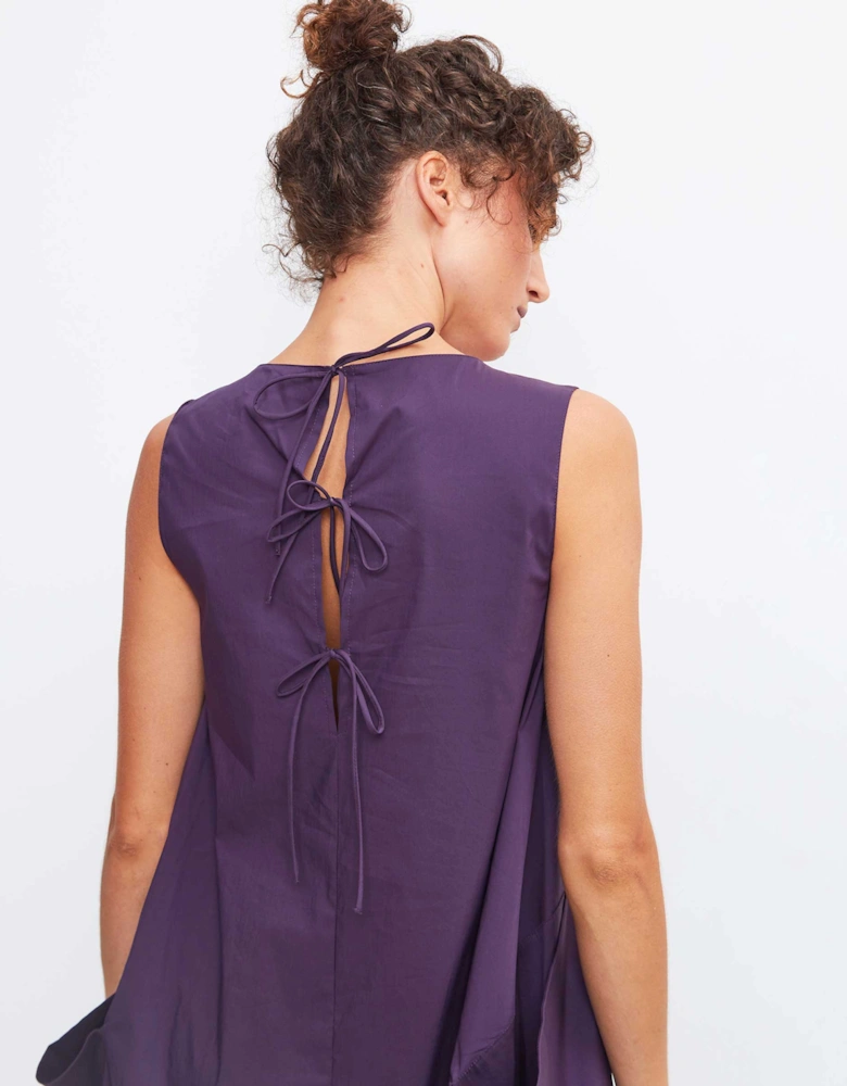 Tie Back Pocket Dress