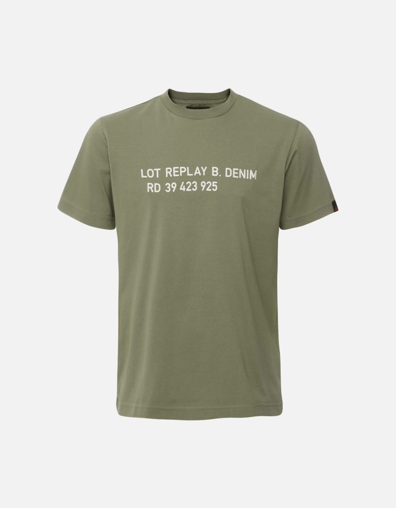 Crew Neck Print T-Shirt